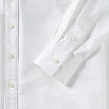 Women's Oversized Oxford Button Front Shirt