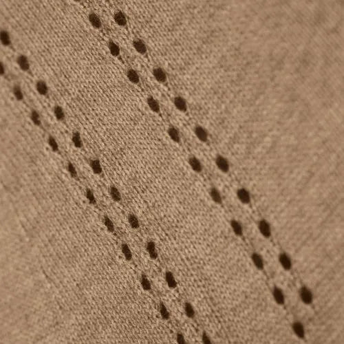 Women's Fine Gauge Cotton Fit and Flare Sweater Dress