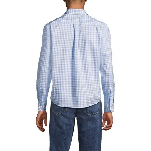 Men's Long Sleeve Poplin Shirt