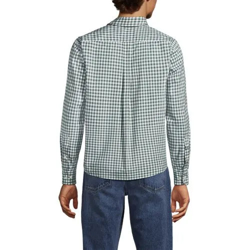 Men's Long Sleeve Poplin Shirt