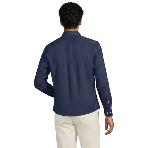 Men's Long Sleeve Poplin Shirt