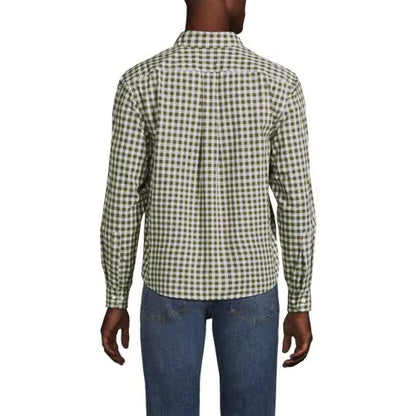 Men's Long Sleeve Poplin Shirt