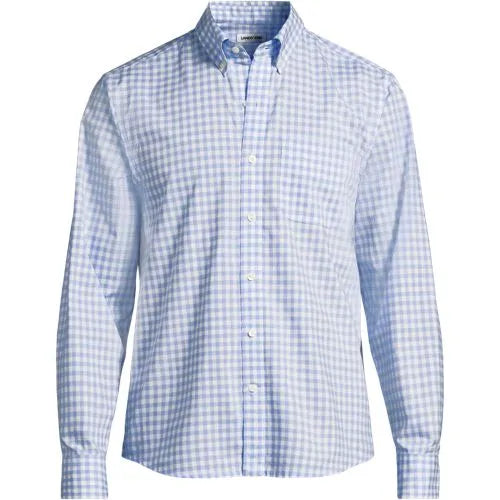 Men's Long Sleeve Poplin Shirt