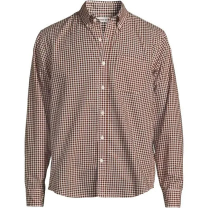 Men's Long Sleeve Poplin Shirt