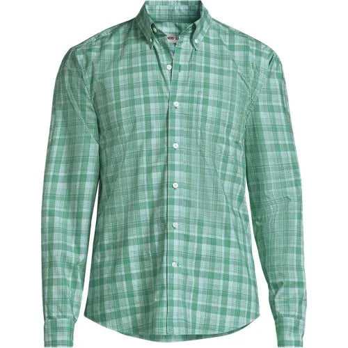 Men's Long Sleeve Poplin Shirt