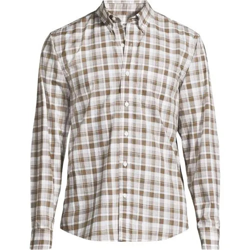 Men's Long Sleeve Poplin Shirt