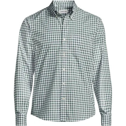 Men's Long Sleeve Poplin Shirt