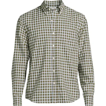 Men's Long Sleeve Poplin Shirt