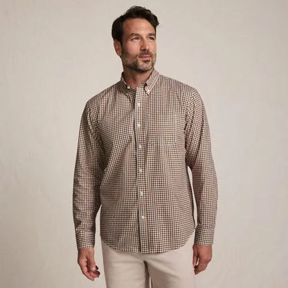 Men's Long Sleeve Poplin Shirt