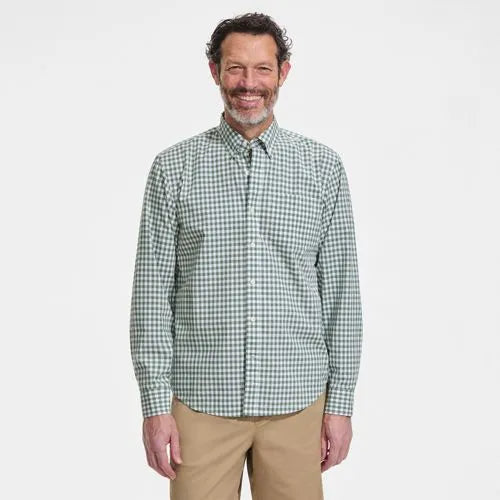 Men's Long Sleeve Poplin Shirt