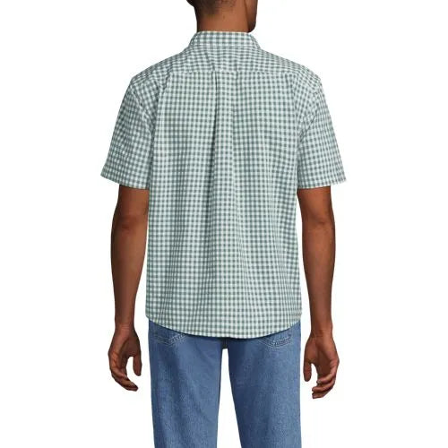 Men's Short Sleeve Poplin Shirt