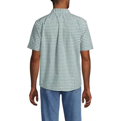 Men's Short Sleeve Poplin Shirt