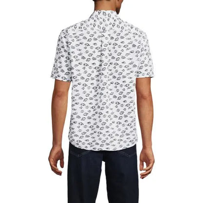 Men's Short Sleeve Poplin Shirt
