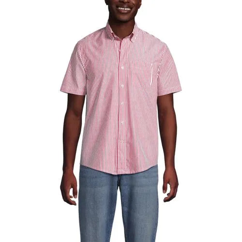 Men's Short Sleeve Poplin Shirt