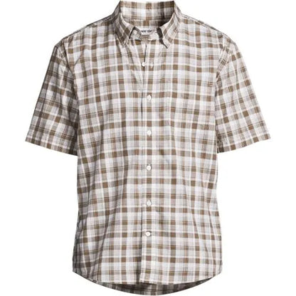 Men's Short Sleeve Poplin Shirt