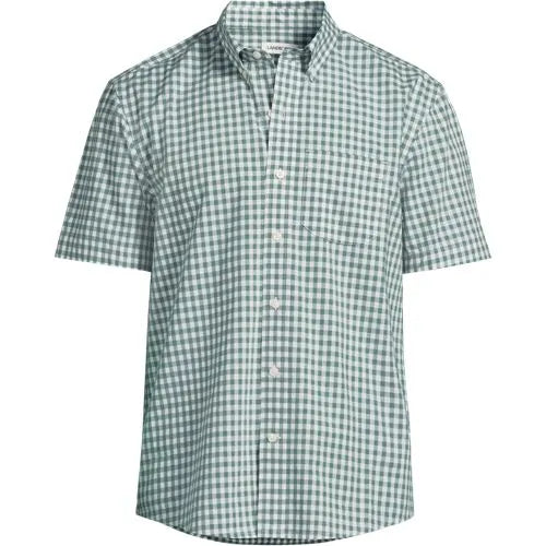 Men's Short Sleeve Poplin Shirt