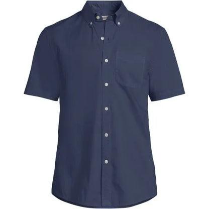 Men's Short Sleeve Poplin Shirt