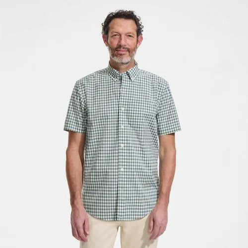 Men's Short Sleeve Poplin Shirt