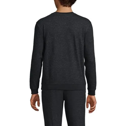 Men's Long Sleeve Brush Back Crew