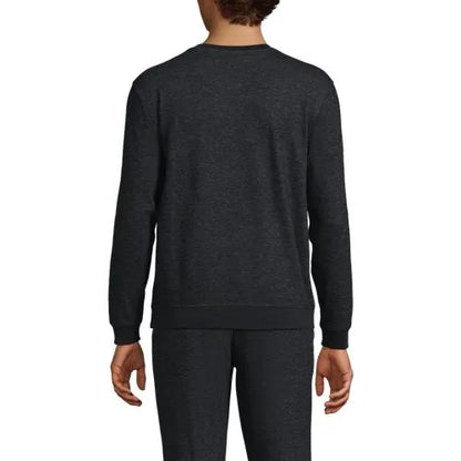 Men's Long Sleeve Brush Back Crew