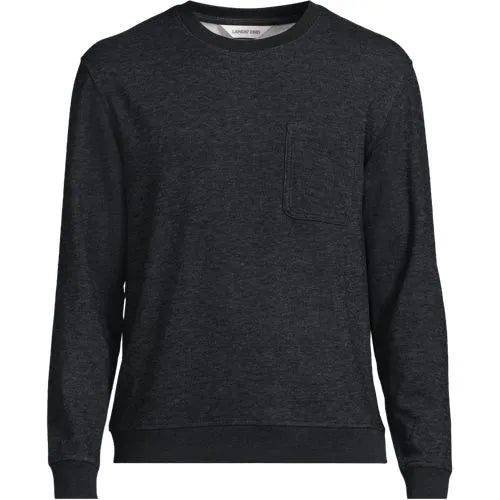 Men's Long Sleeve Brush Back Crew