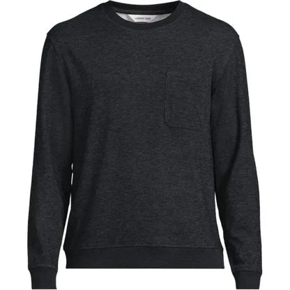 Men's Long Sleeve Brush Back Crew