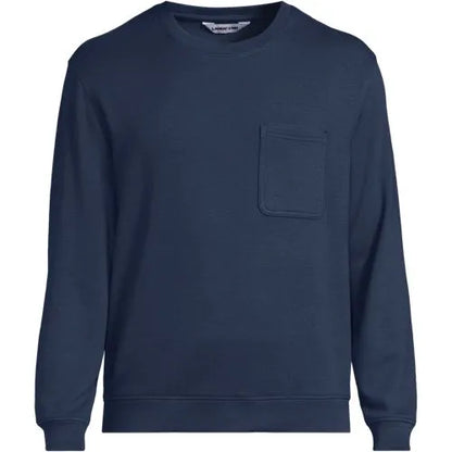 Men's Long Sleeve Brush Back Crew