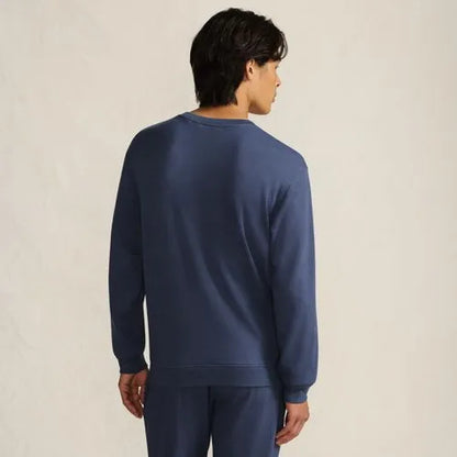 Men's Long Sleeve Brush Back Crew