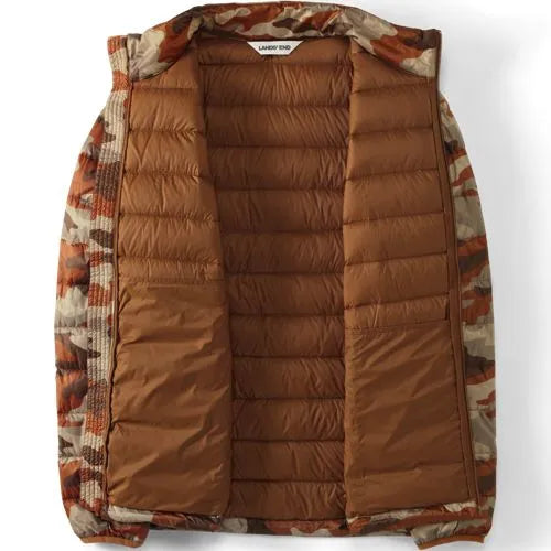 Men's Wanderweight Packable Print Down Jacket