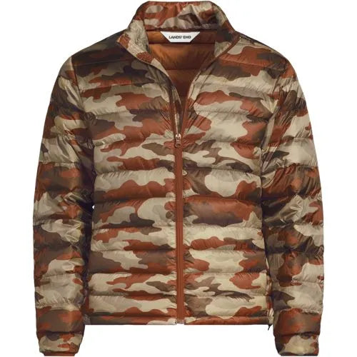 Men's Wanderweight Packable Print Down Jacket