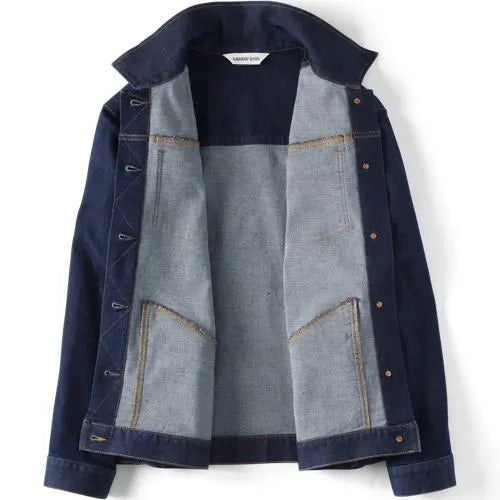 Women's Oversized Denim Trucker Jacket