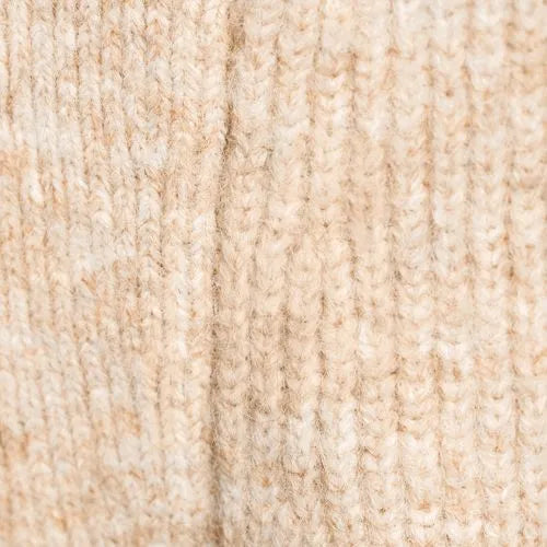 Women's Fuzzy Wedged Quarter Zip Sweater