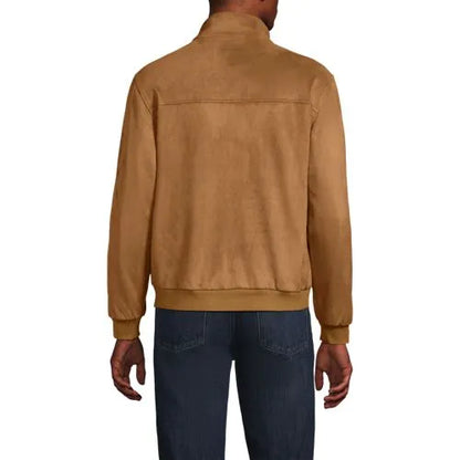 Men's Faux Suede Jacket