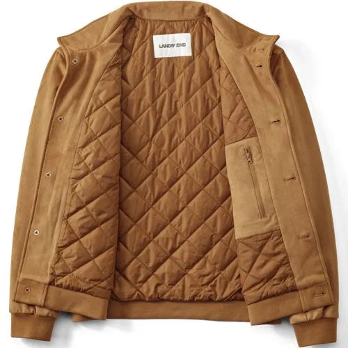 Men's Faux Suede Jacket