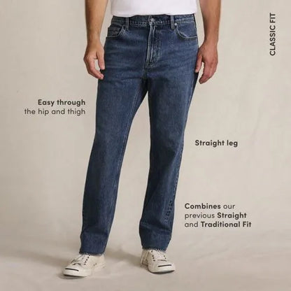Men's Stretch Easy Classic Fit Jean