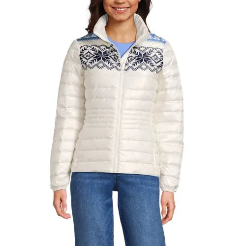 Women's Wanderweight Packable Print Down Jacket
