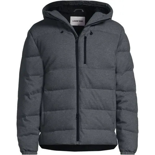Men's Brushed Heritage Max 600 Down Puffer Hooded Jacket