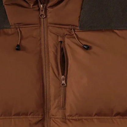 Men's Corduroy Max 600 Down Puffer Hooded Jacket