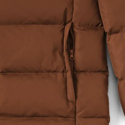 Men's Corduroy Max 600 Down Puffer Hooded Jacket