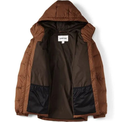Men's Corduroy Max 600 Down Puffer Hooded Jacket