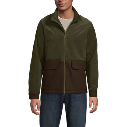 Men's Mixed Media Cord Jacket