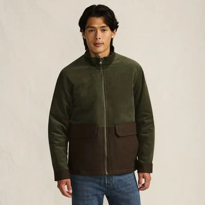 Men's Mixed Media Cord Jacket