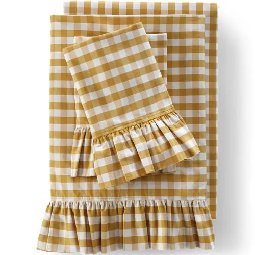 Ruffle Bed Sheet Set