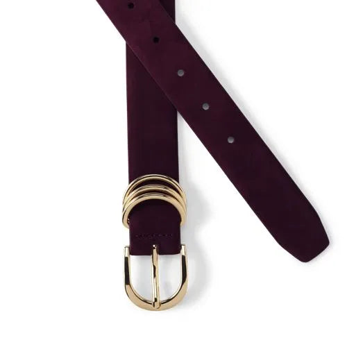 Women's Nubuck Multi Keeper Belt