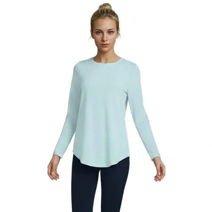 Women's Long Sleeve Cooling Performance Tunic Tee