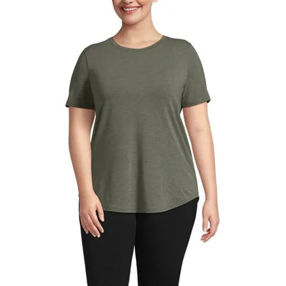 Women's Short Sleeve Cooling Performance Tunic Tee