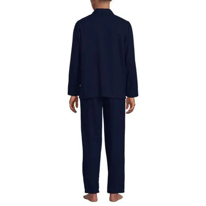 Men's Flannel 3 Piece Pajama Set