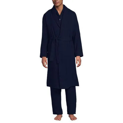Men's Flannel 3 Piece Pajama Set