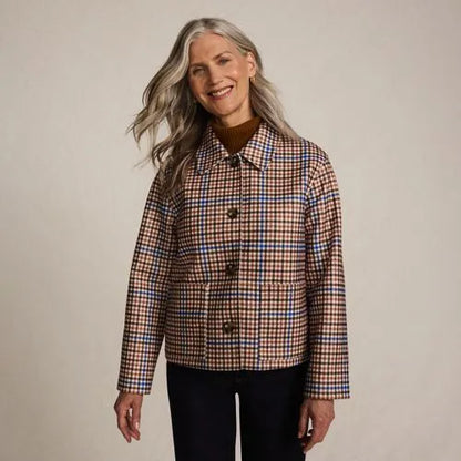Women's Heritage Brushed Print Shirt Jacket