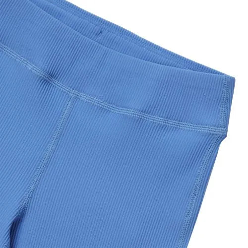 Girls Active Flare Ribbed Leggings